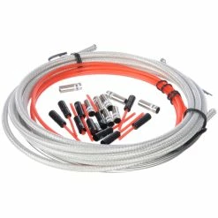 Kit De Câbles De Dérailleur Clarks Universal Dirt Shield (pré-lubrifié) -Dérailleur arrière Soldes Magasin Clarks Pre Lube Universal Dirt Shield Gear Kit Gear Cables Silver NotSet 7139D CH 1