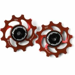 Galets Hope (12 Dents) -Dérailleur arrière Soldes Magasin Hope 12 Tooth Jockey Wheels Jockey Wheels RED HJW002R