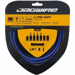 Kit De Câble De Vitesse Jagwire Pro 1x 21 Kit De Câble De Vitesse Jagwire Pro 1x -Dérailleur arrière Soldes Magasin Jagwire Pro 1x Shift Kit Gear Cables Blue PCK555 2