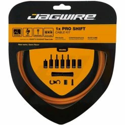 Kit De Câble De Vitesse Jagwire Pro 1x 28 Kit De Câble De Vitesse Jagwire Pro 1x -Dérailleur arrière Soldes Magasin Jagwire Pro 1x Shift Kit Gear Cables Orange PCK556