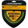 Jagwire Pro Shift Kit -Dérailleur arrière Soldes Magasin Jagwire Pro Shift Kit Gear Cables Organic Green NotSet PCK302