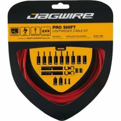 Jagwire Pro Shift Kit 20 Jagwire Pro Shift Kit -Dérailleur arrière Soldes Magasin Jagwire Pro Shift Kit Gear Cables Red NotSet PCK304 0