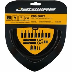 Jagwire Pro Shift Kit 23 Jagwire Pro Shift Kit -Dérailleur arrière Soldes Magasin Jagwire Pro Shift Kit Gear Cables Stealth Black NotSet PCK309