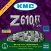 Chaîne KMC Z610 HX (argentée) -Dérailleur arrière Soldes Magasin KMC Z610 HX Silver Chain