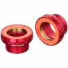 Cuvettes De Boîtier De Pédalier Rotor (céramique) -Dérailleur arrière Soldes Magasin Rotor Bottom Bracket Cups Ceramic Bottom Brackets Red C04 014 03010 0