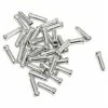 Embouts De Câble Transfil (lot De 100) 2 Embouts De Câble Transfil (lot De 100) -Dérailleur arrière Soldes Magasin Transfil Pack Of 100 Anti Fray Inner Cable End Caps Gear Cable Spares Silver KB63